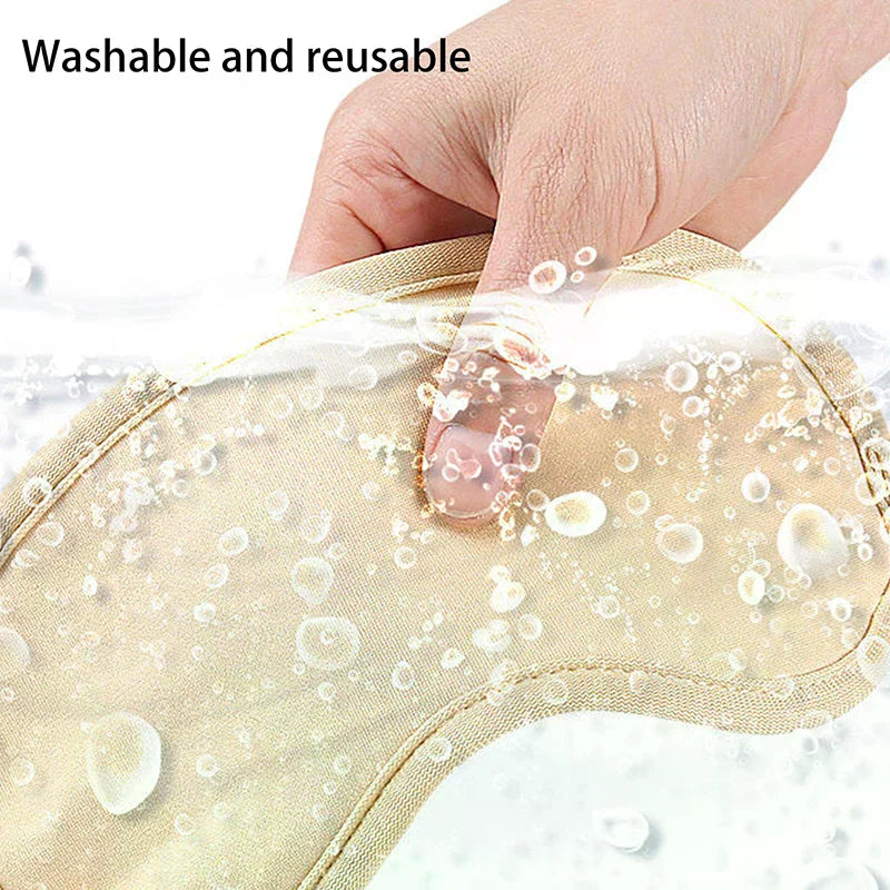 Castor Oil Wrap Reusable Organic Eye Mask Adjustable Elastic Strap Qme
