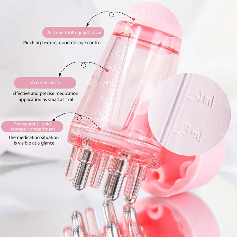 Scalp Applicator Comb Precise Application Hair Growth Serums Oils Qme