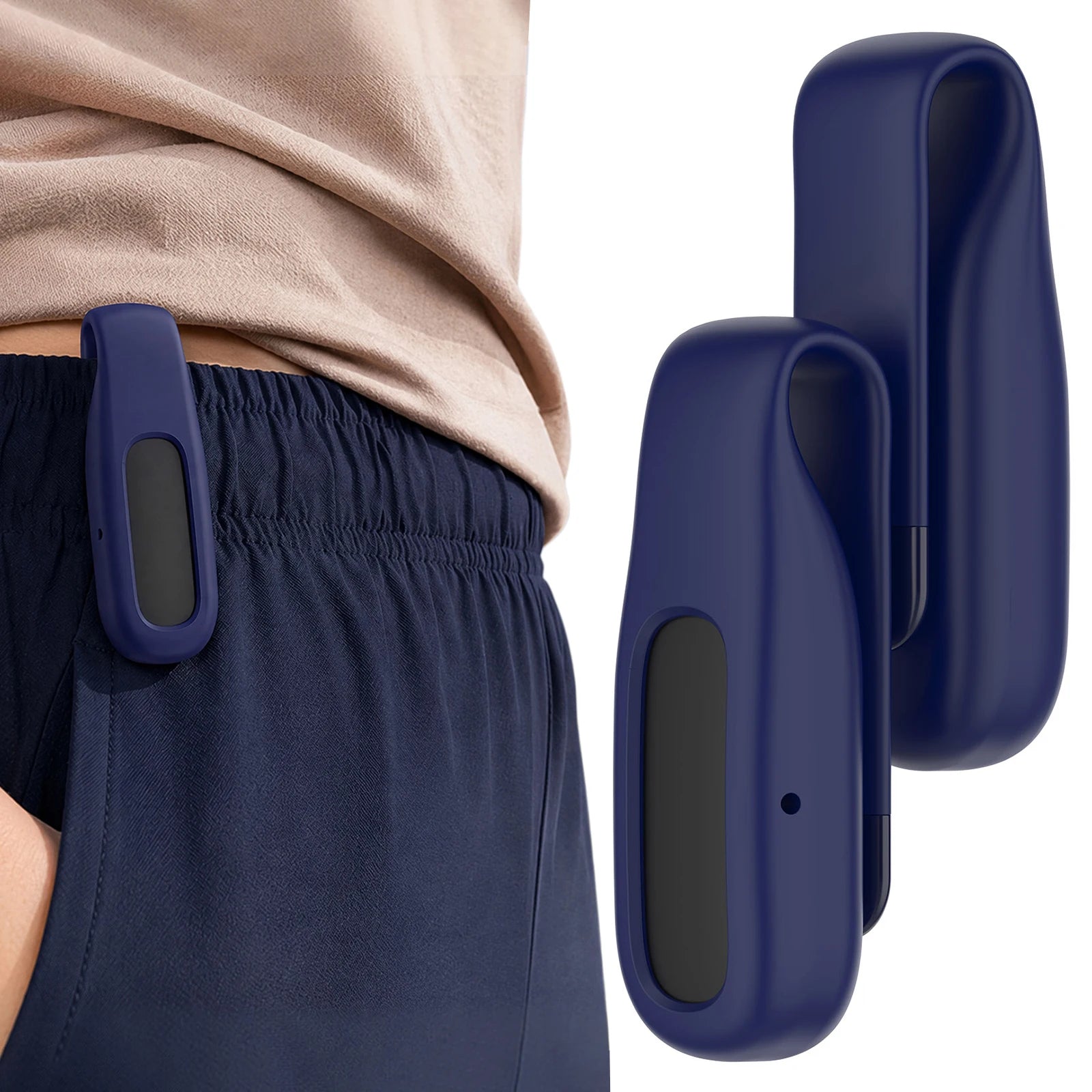 Soft Silicone Clip Clasps For Google Fitbit Air Multi-Purpose 360Degree Protection Clips Case for Outdoor Sports Running Cycling Qme