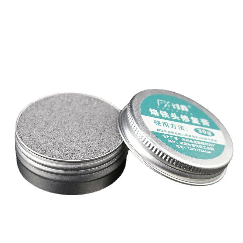 Soldering Iron Tip Cleaning Paste Non-stick Tin Solder Cream Tinner Qme