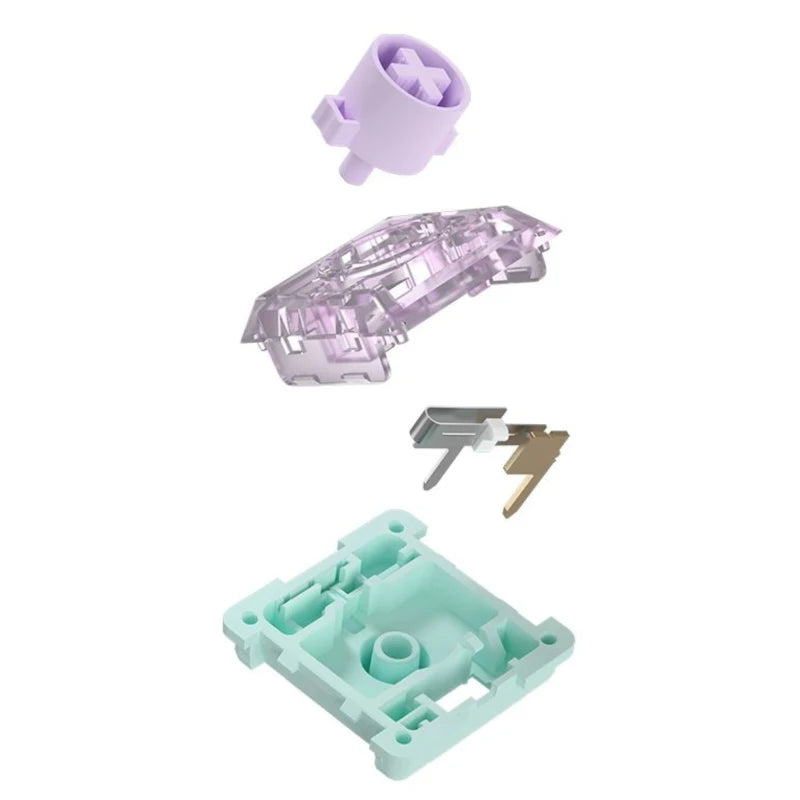 Kailh Saker Mini Low-Profile Switch 3Pin 37g Ultra-Short Total Travel Quick Acuation Mechanical Keyboard Raptor Esports Switch Qme