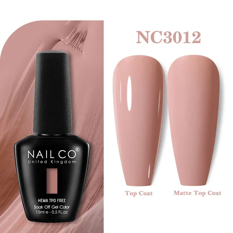 NAILCO Fresh Gel Nail Polish Nails Semi-permanent Varnish Hybrid