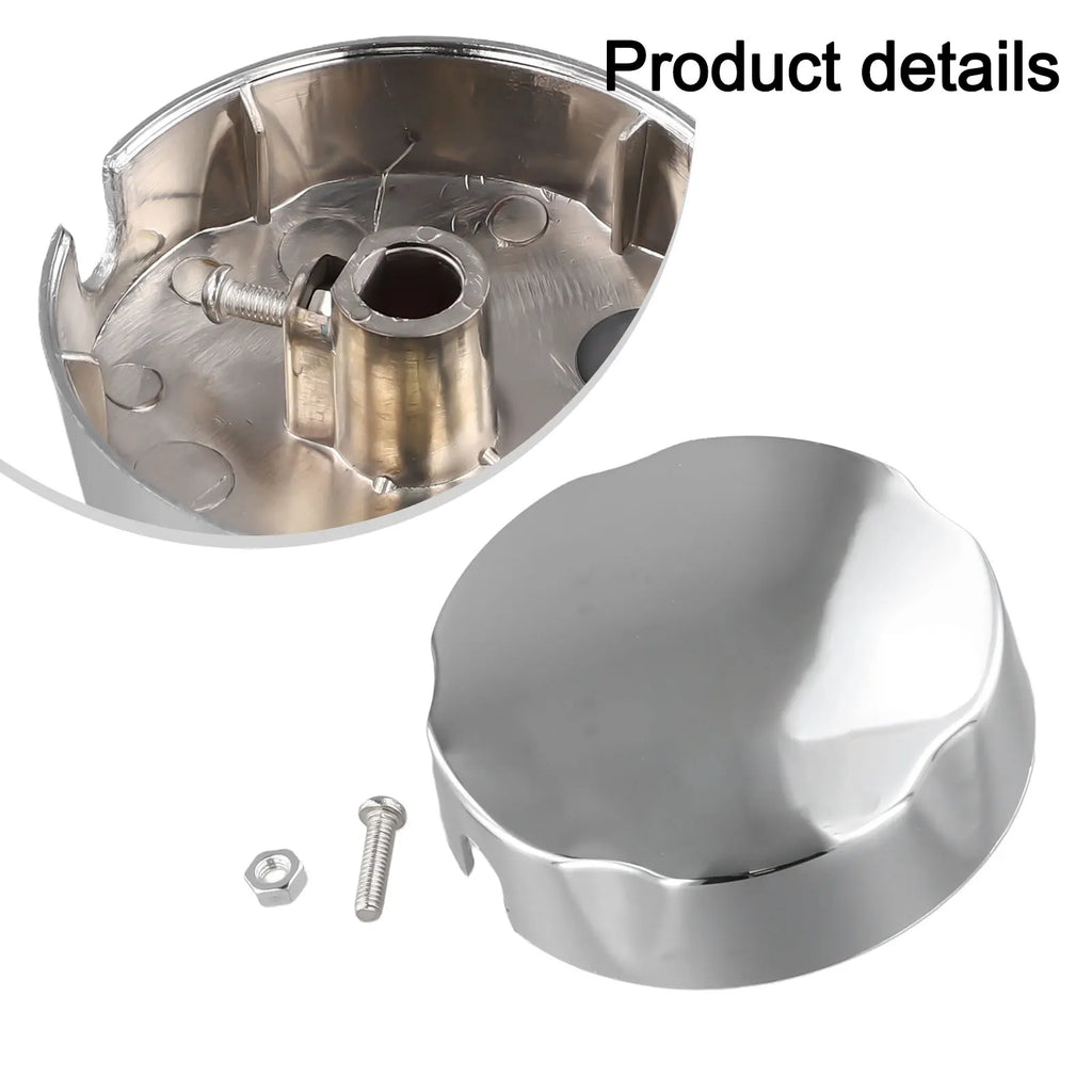 Bathtub Rotating Knob Bath Control Chrome Finish Bathroom Accessories Qme