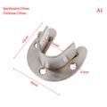 19 22 25 Wardrobe Bracket Stainless Steel Rod Socket Flange Holder Qme A1 8 inch