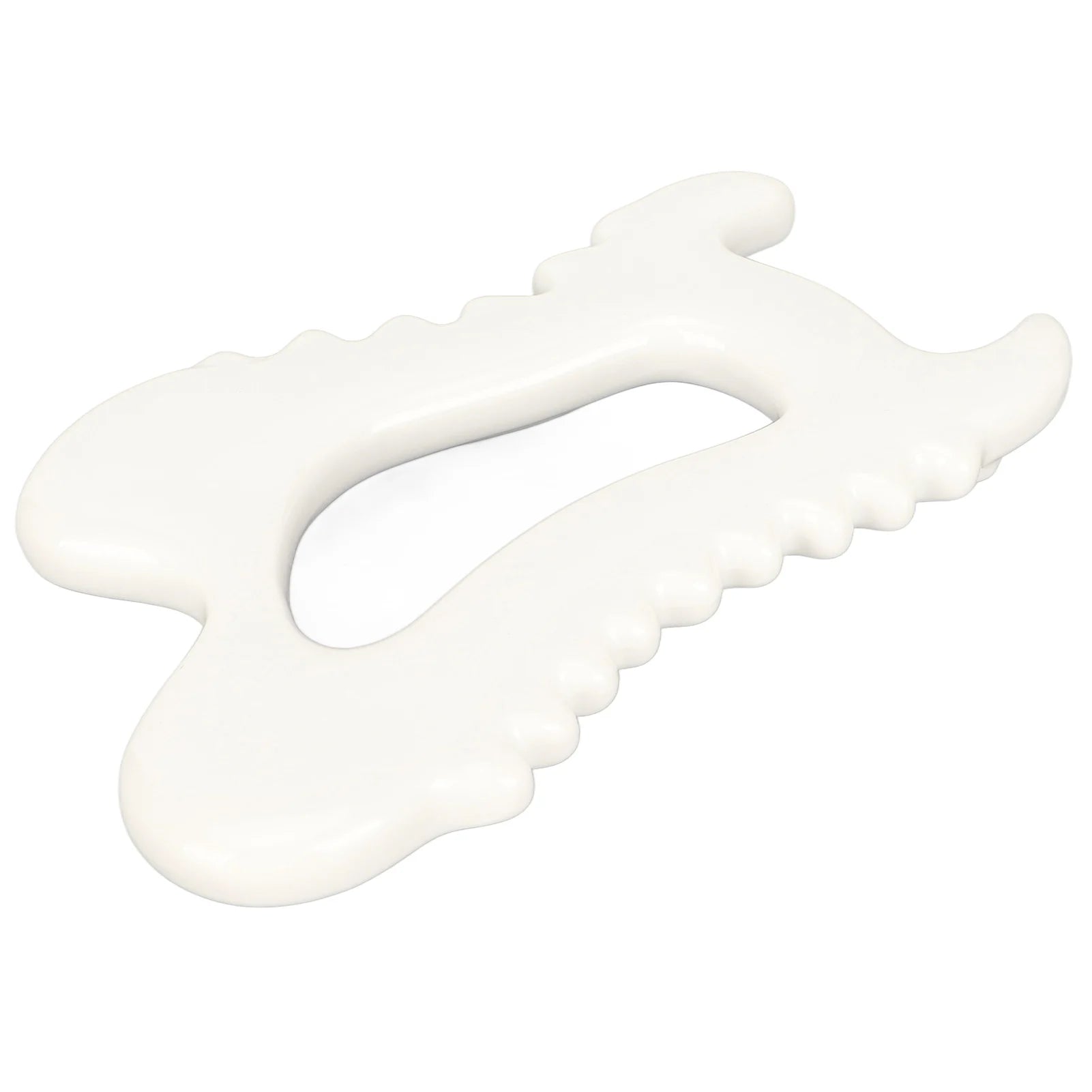 Gua Sha Massage Scraping Tool Ceramic Antistatic Good Thermal Conductivity Tissue Mobilization Tool for Body Care Qme