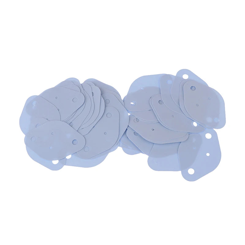 Lot TO-3 Mica Insulation Pad Heat Pads Silicone Sheet Insulatio Qme