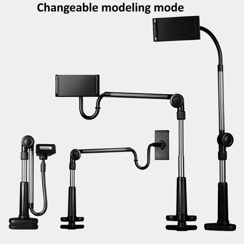 Universal Long Arm Tablet Stand Holder for iPad Pro Air Mini Galaxy Tab Xiaomi Lenovo 4-13inch Mount Tablet Phone Holder for Bed Qme