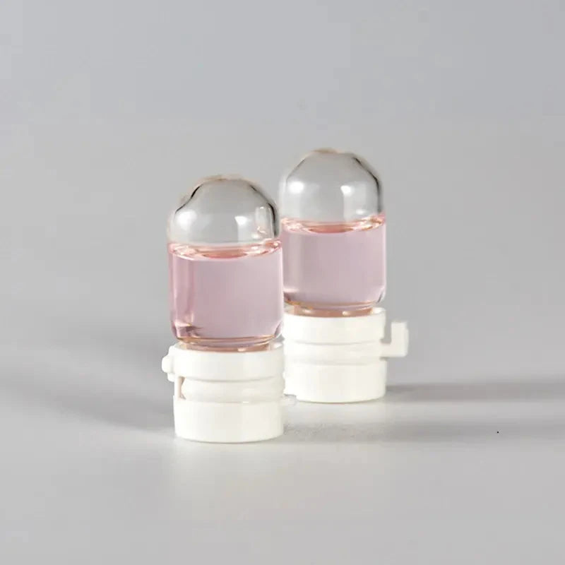 Glass Makeup Remover Bottle Refillable Travel-sized Container Qme