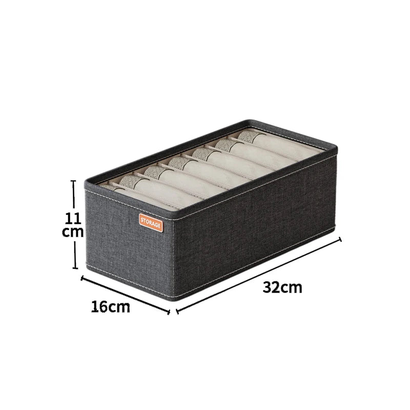 Bedroom Wardrobe Organization Home Pants Storage Box Clothes Qme A4