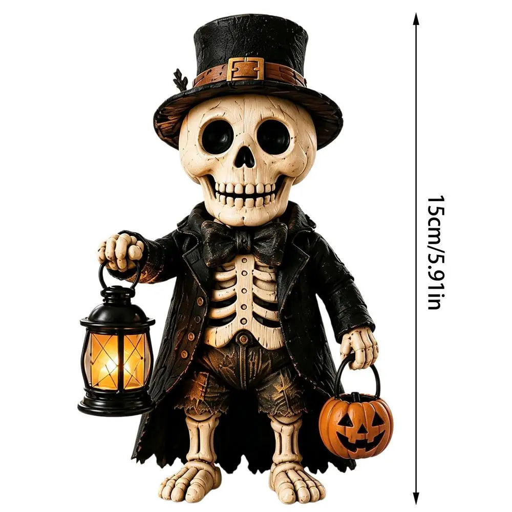 Halloween Statue Decor Vintage Spooky Farmhouse Fall Figurines Desk Qme C China Mainland