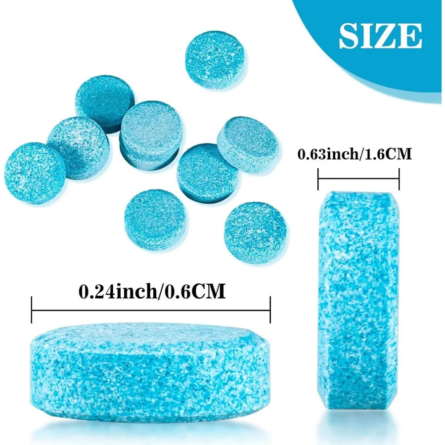 50/100/200Pcs Car Windshield Washer Tablets Glass Cleaner Concentrate Fluid Car Windshield Cleaner Automotive Qme