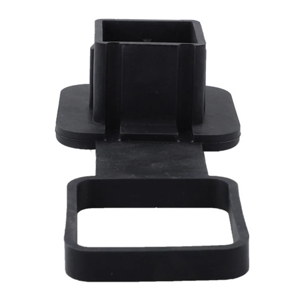 Rubber Trailer Hitch Receiver Cover Universal 2 Inch Tow Plug Tube Cap Protector for Mercedes RAM Receiver Auto Square Plug Qme