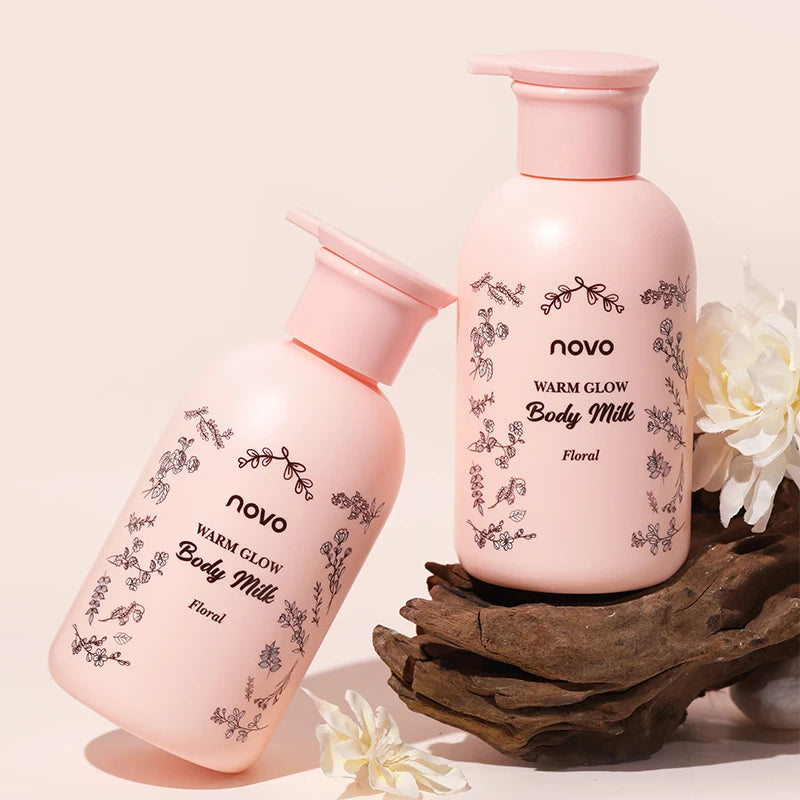 Rose Scented Body Lotion Face Moisturizer Cream Hyaluronic Acid Qme