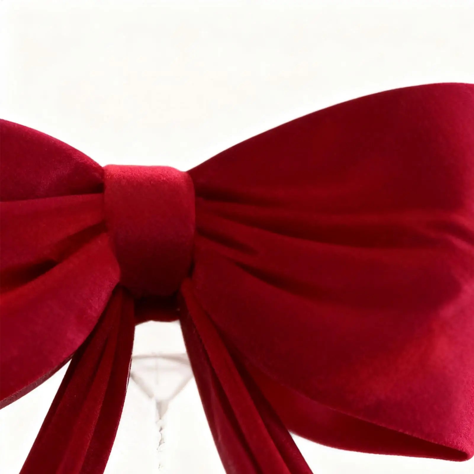 Bow Tree Topper 70.8 Inches Large Velvet Holiday Decorations Holiday Tree Top Decoration For Living Room Entryway Party DECORS Qme