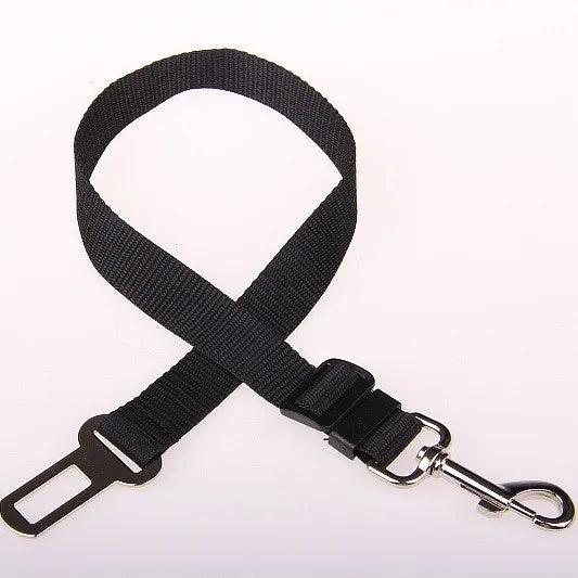 A Dog Car Seat Belt Safety Protector Travel Pets Accessories Dog Leash Collar Breakaway Solid Car Harness Qme