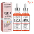5-in-1 Face Serum Moisturizing Whitening Anti-wrinkle Anti-aging Qme 2pcs