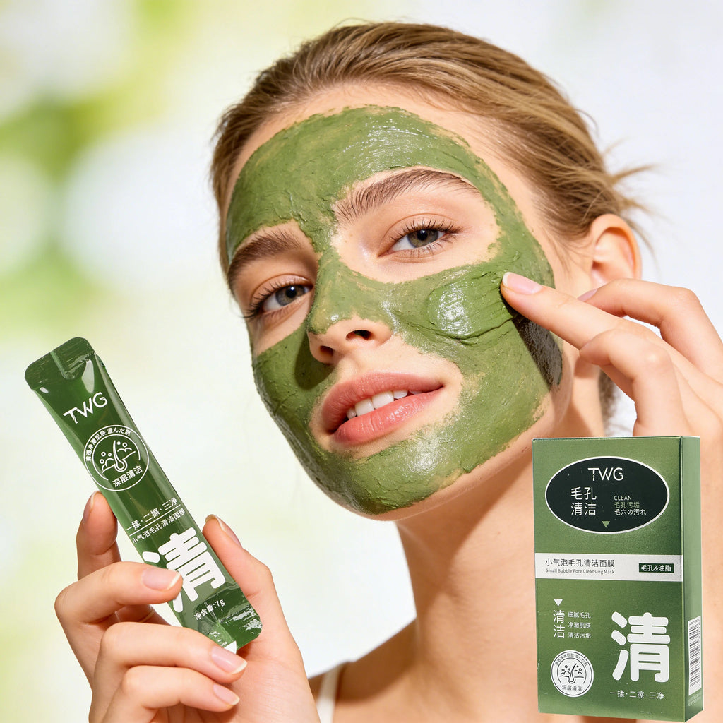 Small Bubble Pore Cleaning Facial Mask Delicate Pores Deep Qme