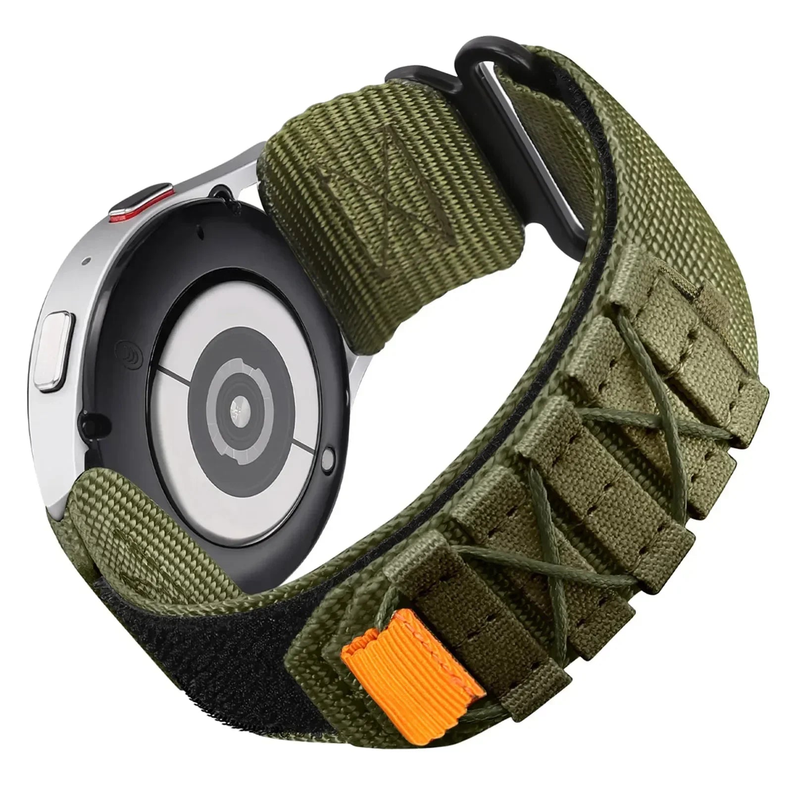20mm 22mm Nylon Strap For Huawei watch GT4 46MM GT3 PRO 43mm/GT2 42mm GTS/GTR Sport Band for Samsung Galaxy 4/5/6 Classic 5pro Qme Green 22mm