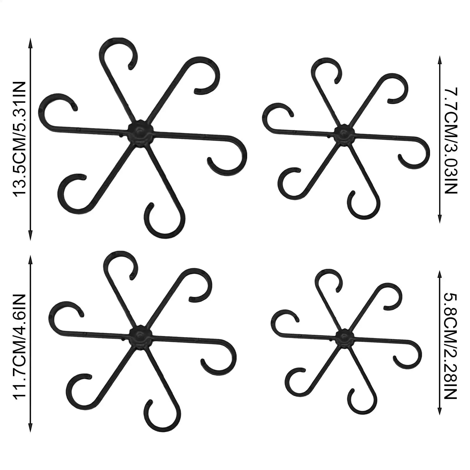Plant Support 4PCS Climbing Plant Stem Holder Hooks Fixing Clips for Supporting Climbing Alocasia Monstera Vines Flowers Qme