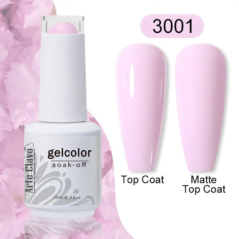 Arte Clavo Gel Nail Polish Spring 140 Colors Summer Decoration Semi