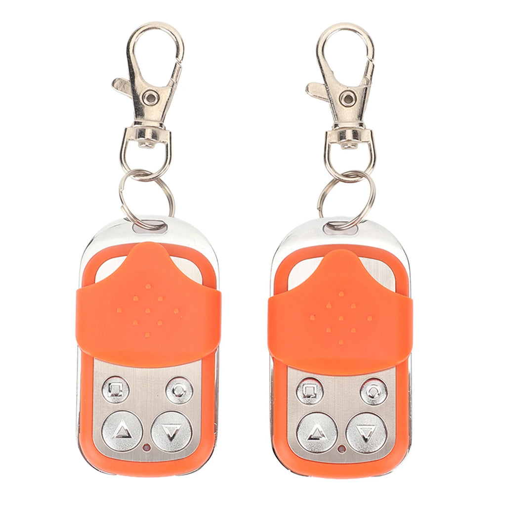 2Pcs Automatic Door Remote Control Sensitive Remote Control Zinc Alloy Multipurpose for Garage Doors for Chicken Coop Doors Qme 2Pcs