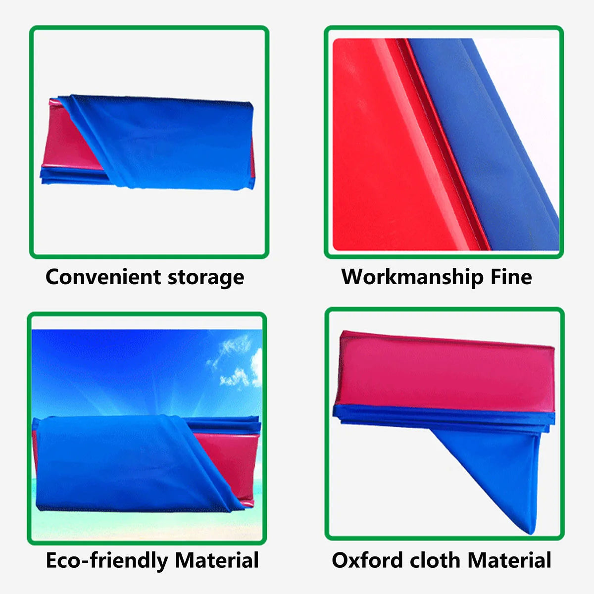 Outdoor Portable Sand Box for Kids Foldable Sandbox for Summer Sand & Water Table Beach Toys for Boys Girls Swimming Pool Qme