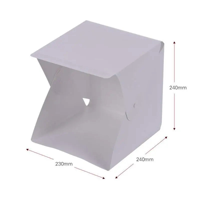 Portable LED Photo Studio Light Box Foldable Photography Tent USB Qme