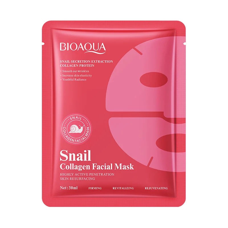 Niacinamide Retinol Face Mask Snail Collagen Moisturizing Whiten Qme Snail mask 30ml