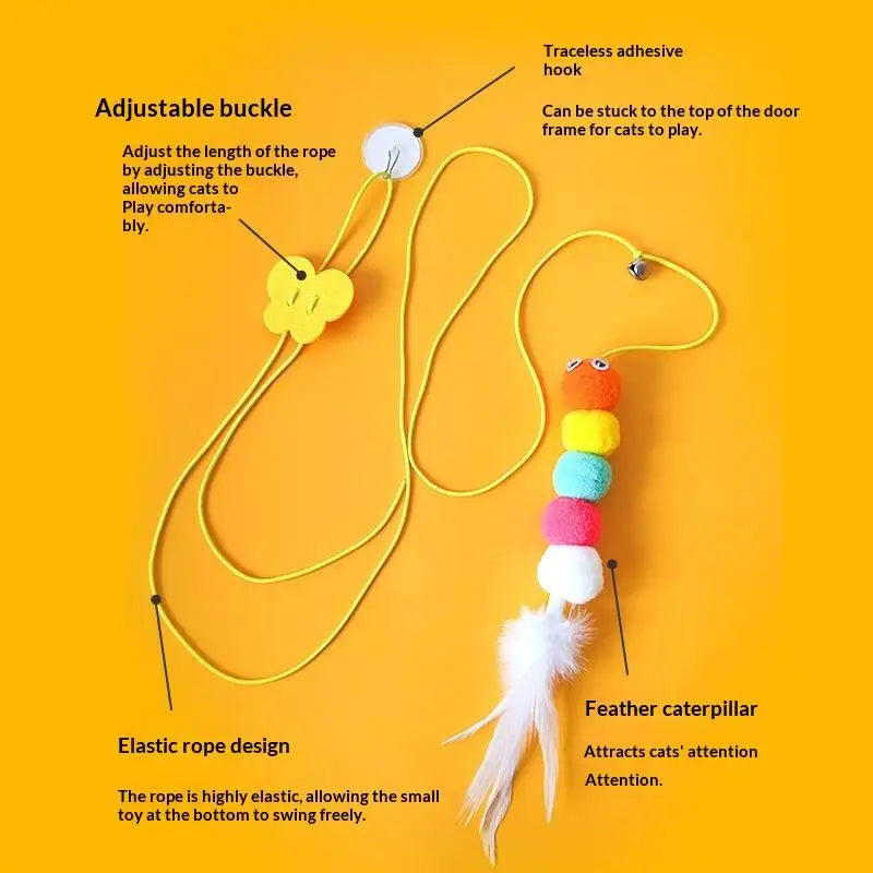 Self-entertaining Kitten Play Tool Essential Cat Supplies Interactive Qme