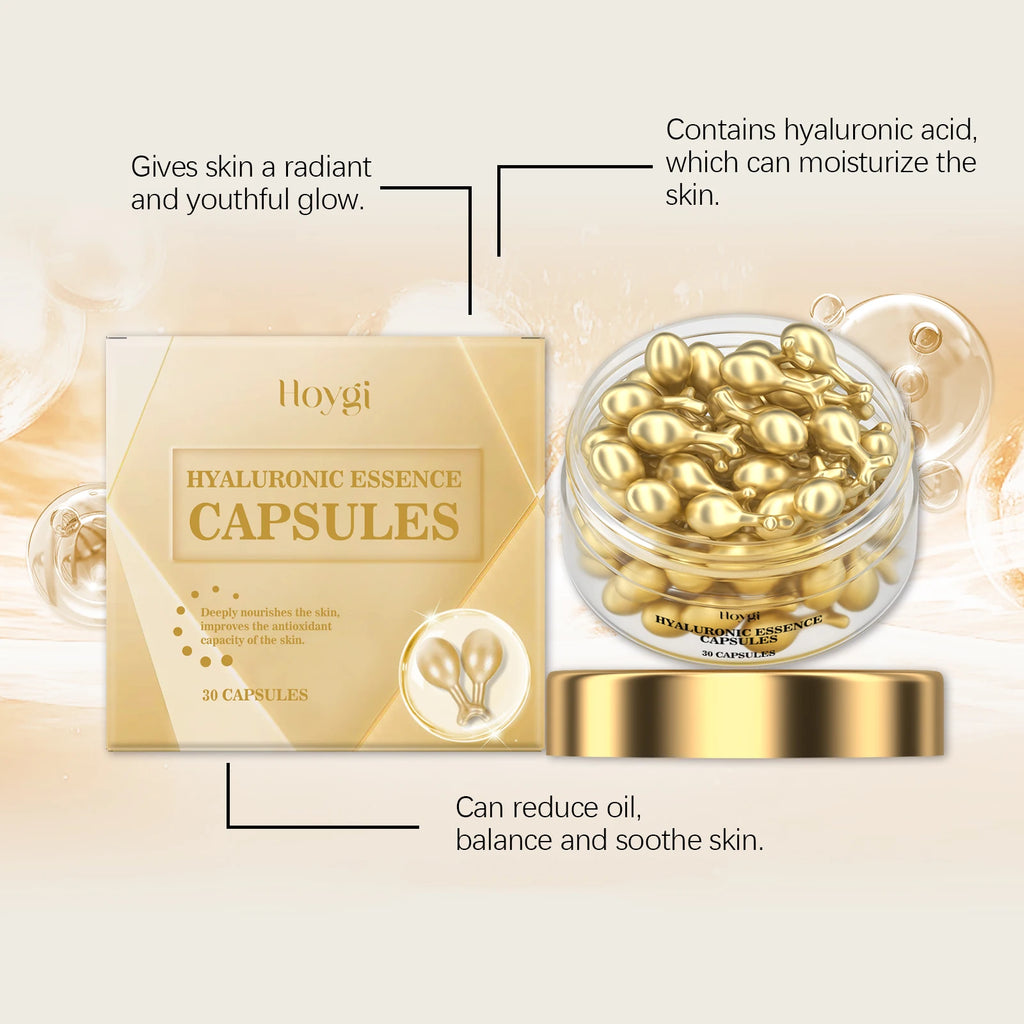 30PC Collagen Face Care Capsules Serum Spot Acne Wrinkle Remover Firming Whitening Hyaluronic Acid Essence Skin Care New style Qme