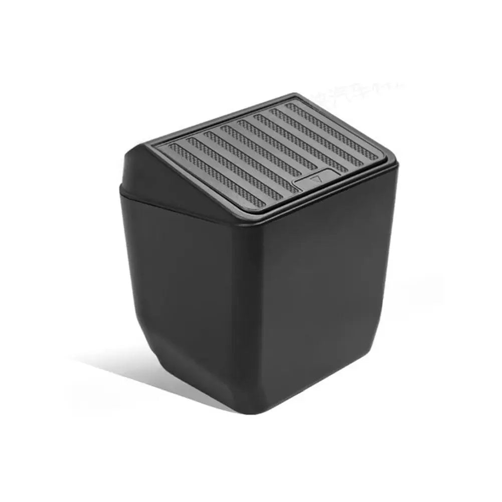 Front Door Storage Trash Can Tesla Model Y Slot Garbage Dust Case Box Qme B