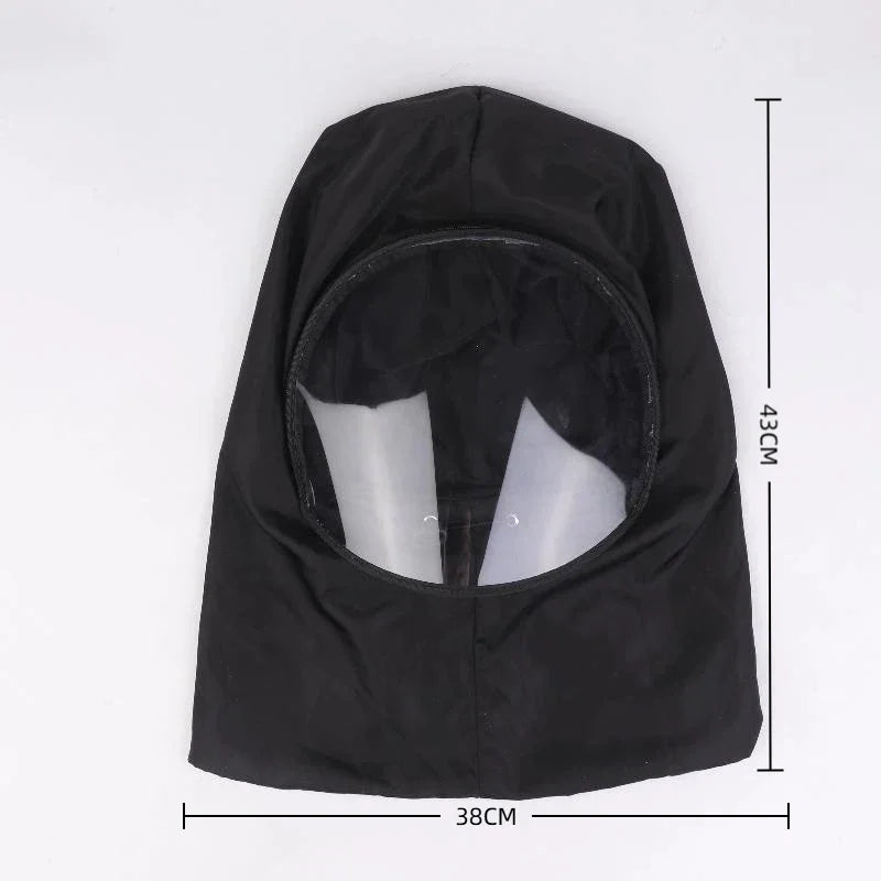 Women Kitchen Hat Cooking Cap Oil Splash Shield Face Cover Reusable Protective Headwear Cooking Spray Dust Mask Farm Bee Keeper Qme
