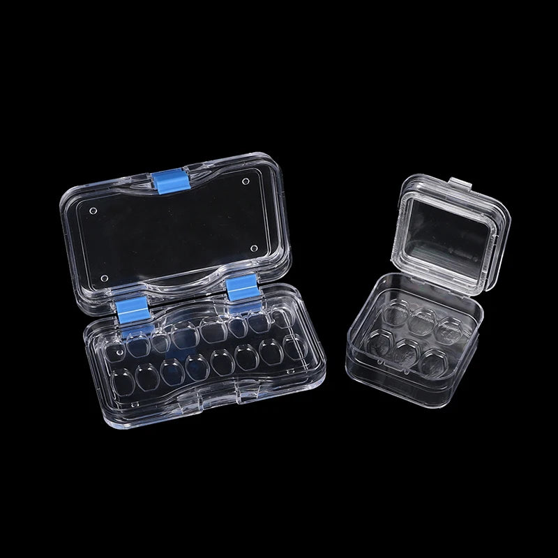 6 16 Grids Dentistry Tooth Box Film Denture Veneers Storage Materials Qme