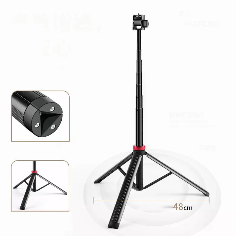 V-200 Light Stand Tripod Phone Clip Action Camera Handheld COB Qme