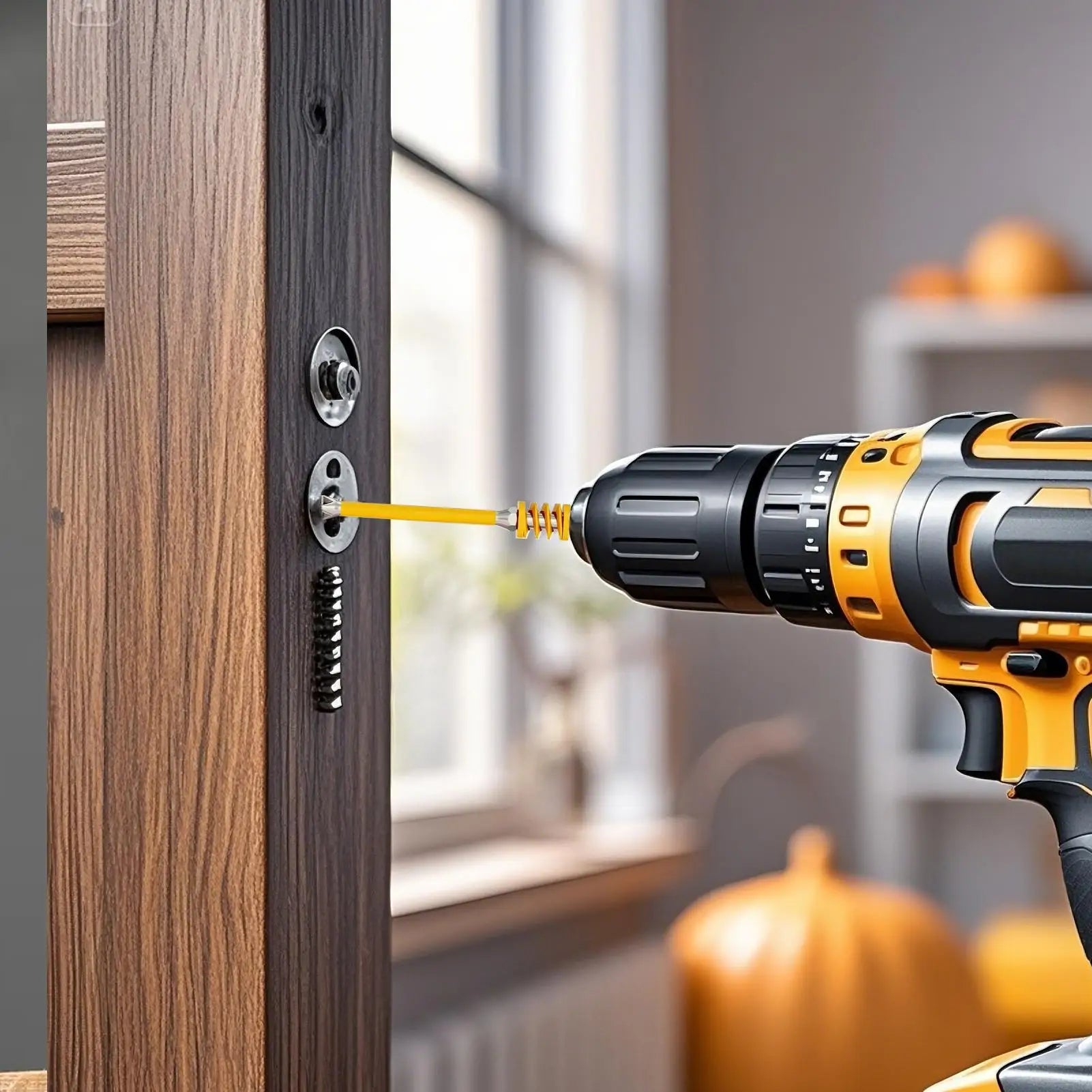 Electric Screwdriver Bits 2 Magnetic Tough Anti-slip Tips Spring Qme