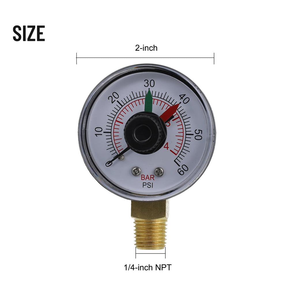 ECX271261 Pressure Gauge Hayward Pool Filter Sand Replacement Parts Qme
