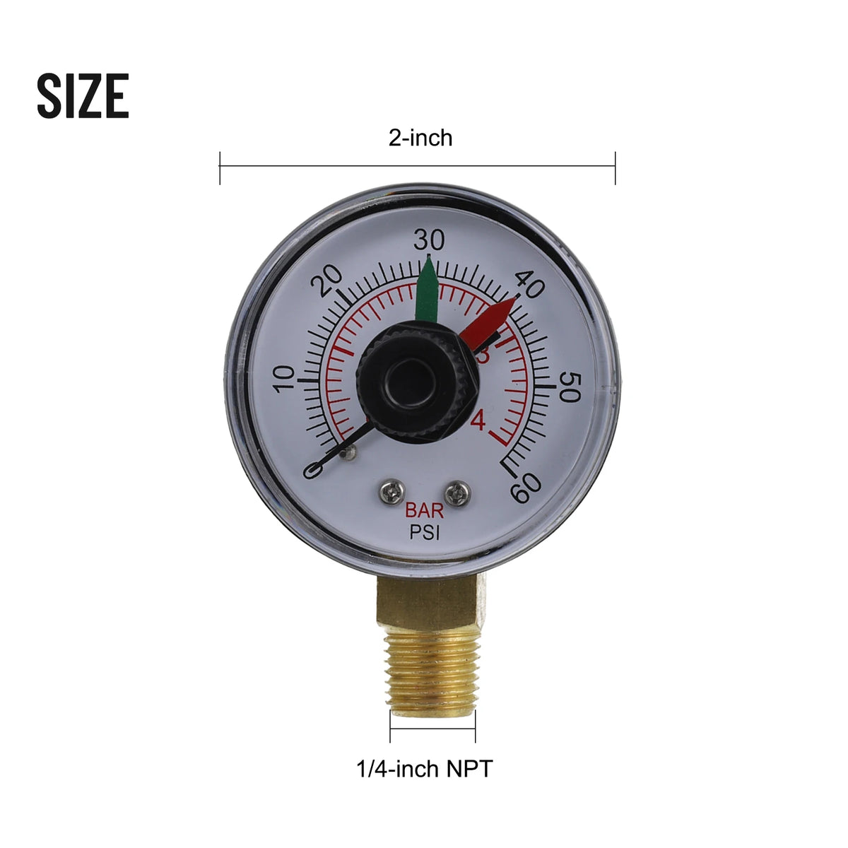 ECX271261 Pressure Gauge Hayward Pool Filter Sand Replacement Parts Qme
