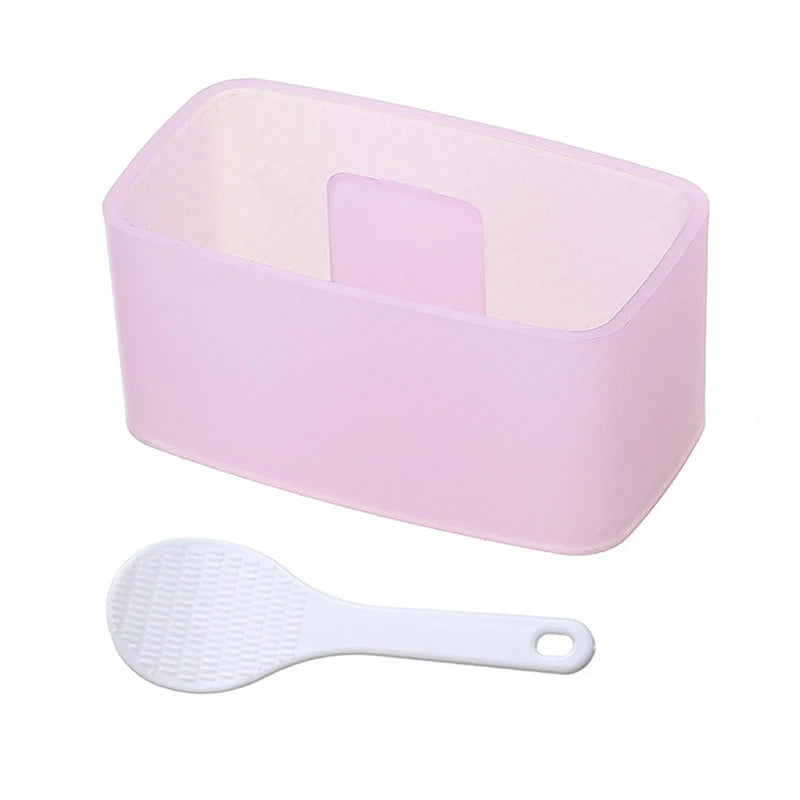 ^Rectangular Sushi Mold Musubi Making Kit Spam Kimbab Onigiri Household Kitchen Bento Accessories Rice Ball Maker Press Tool DIY Qme