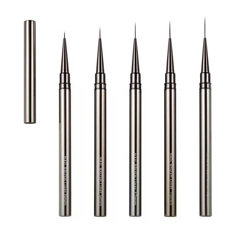 Nail Art Liner Brushes Gel Brush Polish Painting Drawing Pen Qme