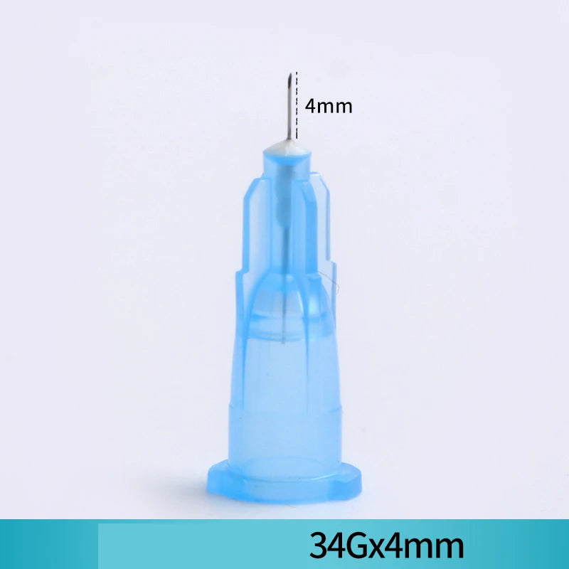 Box Tattoo Needle Transparent Syringe Injection Painless Small Teeth Qme i