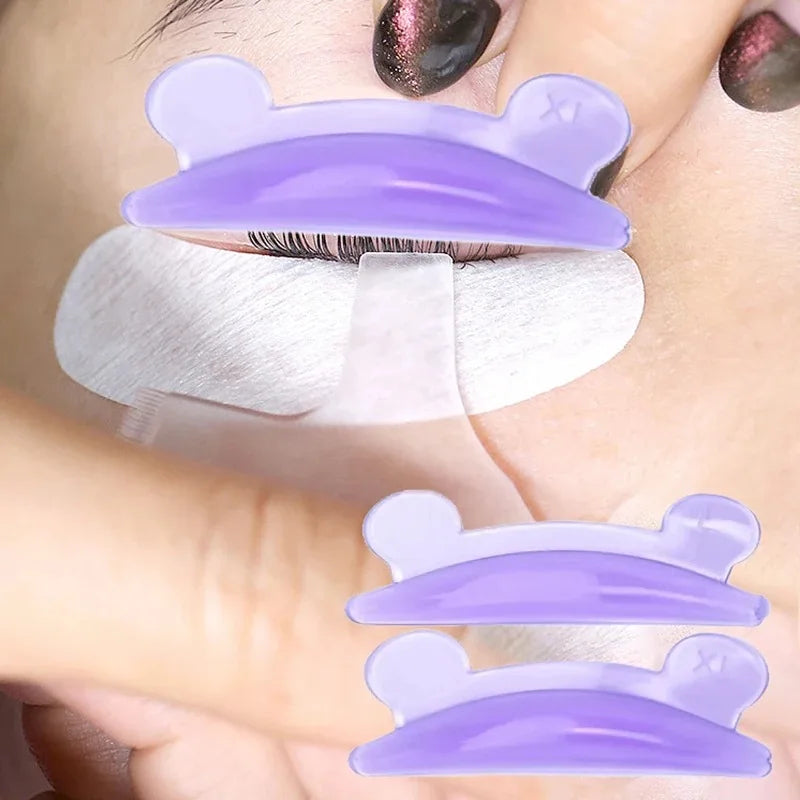 4Pairs Eyelash Lifting Silicone Lamination Pad Reusable Perm Rods 3D Qme
