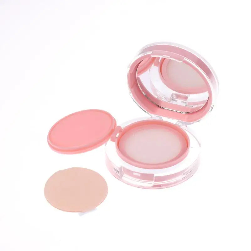Portable Empty Air Cushion Puff Box Container Powder Sponge Mirror BB Qme
