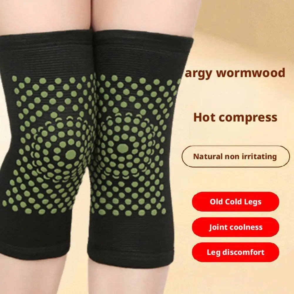 1Pair Self Heating Knee Braces Sleeve Tourmaline Knee Support Far Infrared Keep Warm Knee Pads Leg Knee Warmer Qme