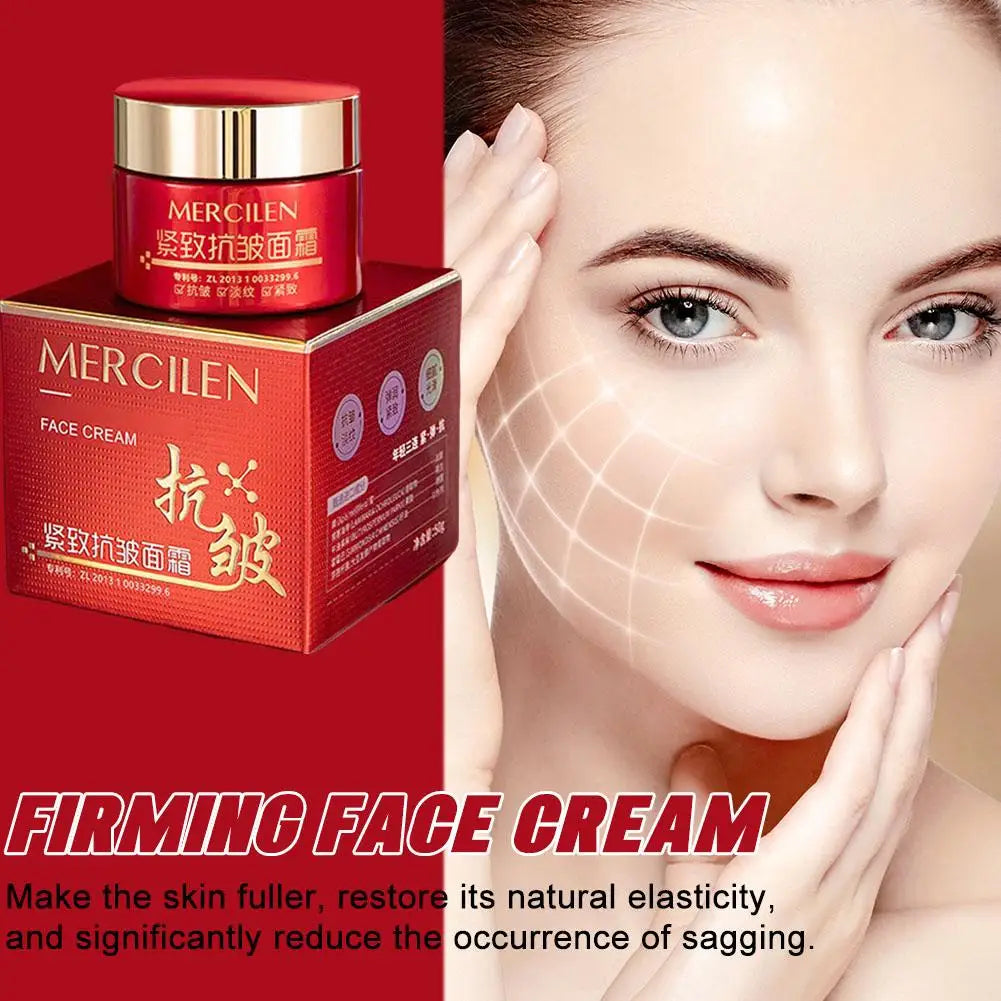 Triple Collagen Boost Facial Cream Deeply Nourishing Repairing Face Qme