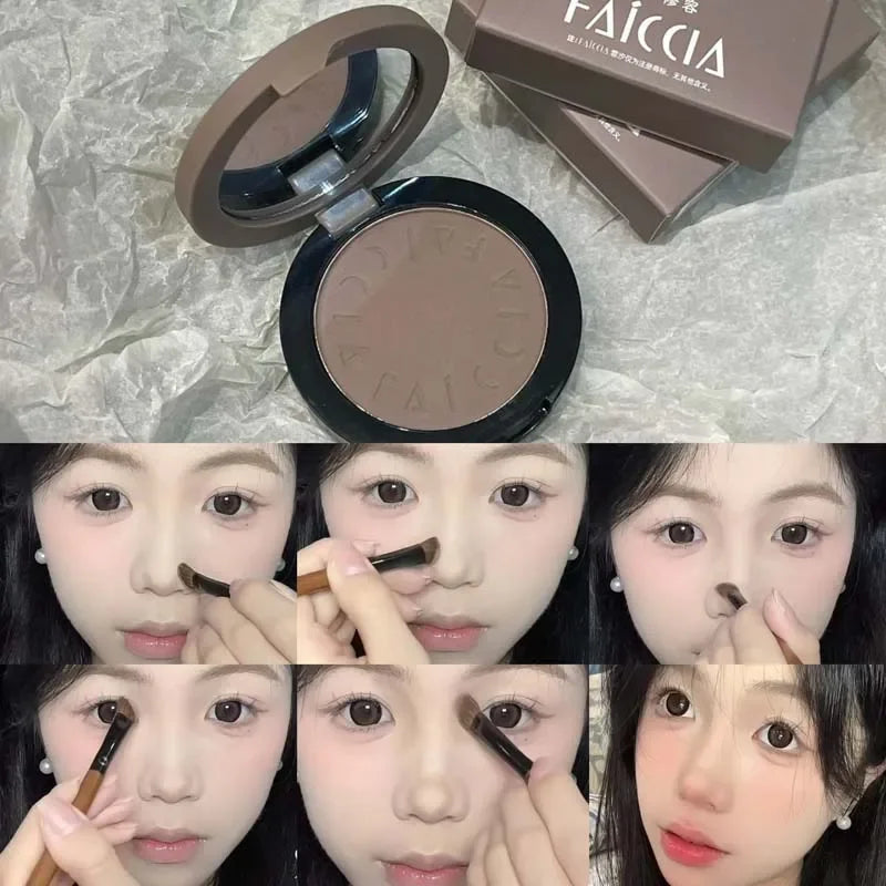 Natural Stereoscopic Face Powder Palette Matte Contour Waterproof Hair Shadow Powder Natural Cove Hair Loss Hairline Shadow Qme
