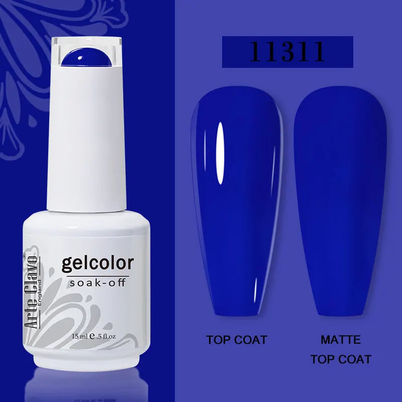 Arte Clavo15ml Gel Nail Polish Burgundy Red Brown Chocolate Art Soak