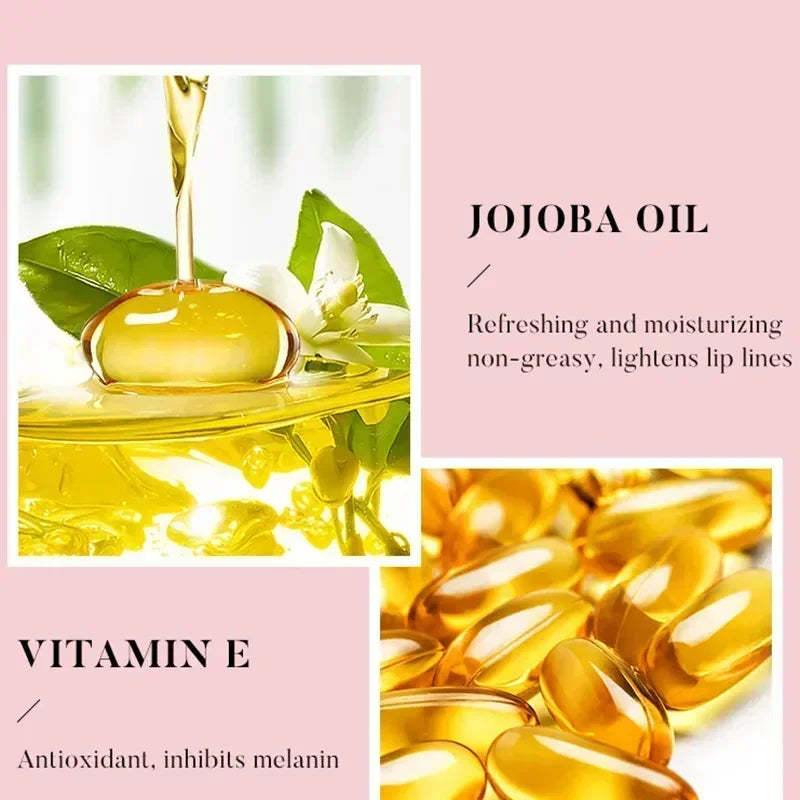 Lip Balm Remove Dark Lightening Melanin Mask Gloss Oil Exfoliating Qme