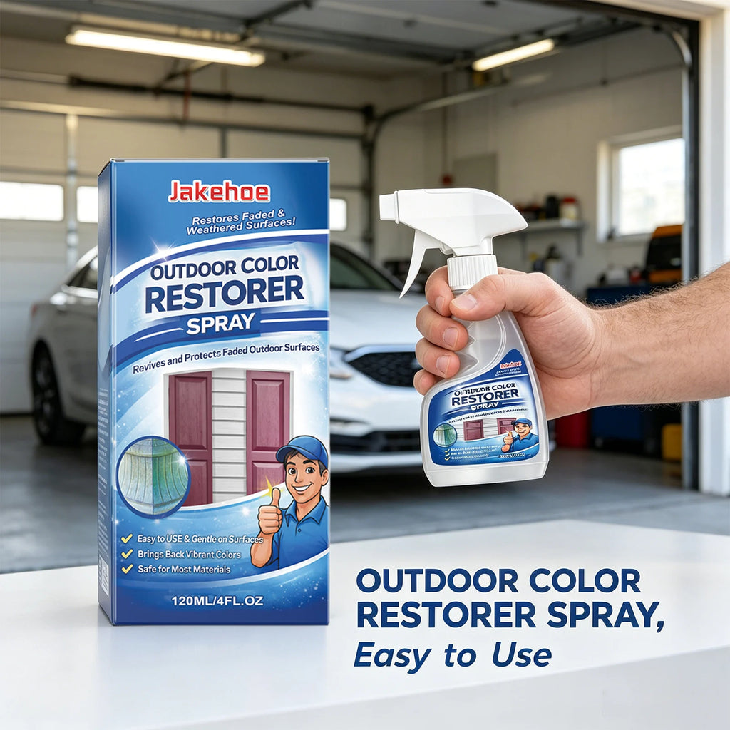 Outdoor Color Restorer Spray Maintain Colorful Furniture Appearance Prevent Fading Multi-surface Protection Color Renewal Spray Qme