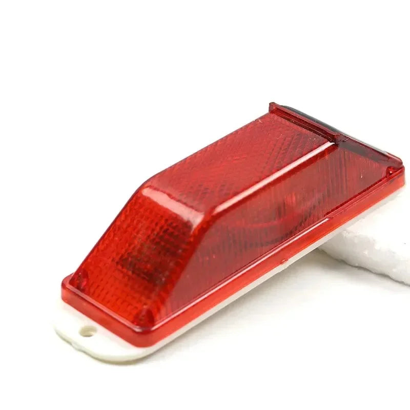 2pcs Warning LED Lamp Strobe Flash Traffic Caution Light Chip Control Bridge Construction Rechargeable Night Driving Protection Qme