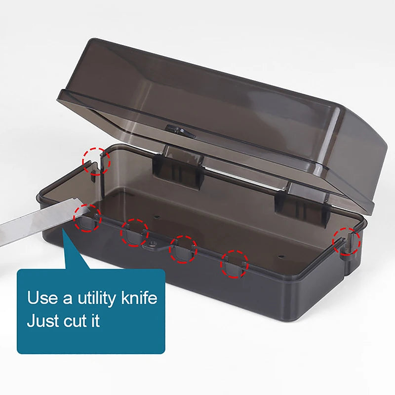 Outdoor Electrical Boxes Waterproof Cable Management Box Rain-proof Qme